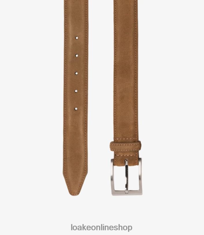 Loake William Belt 4V044217 Accessories Tan Suede