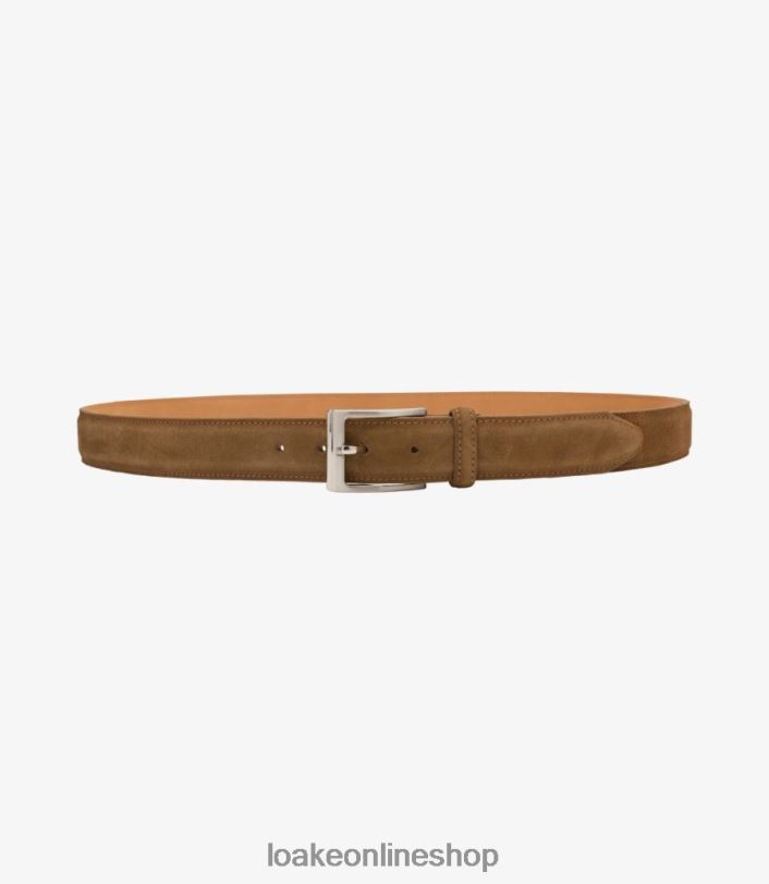 Loake William Belt 4V044217 Accessories Tan Suede