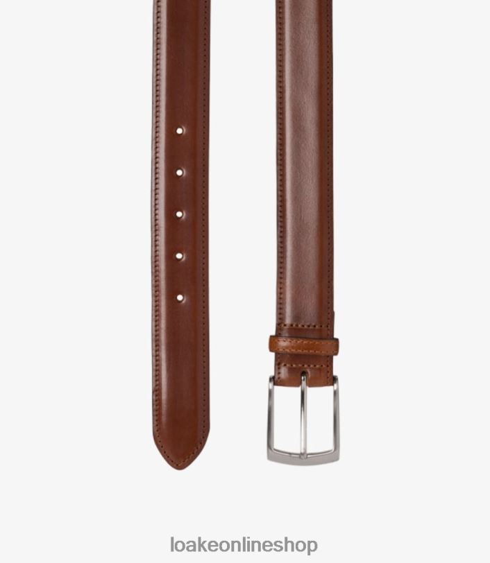 Loake Henry Belt 4V044206 Accessories Mahogany