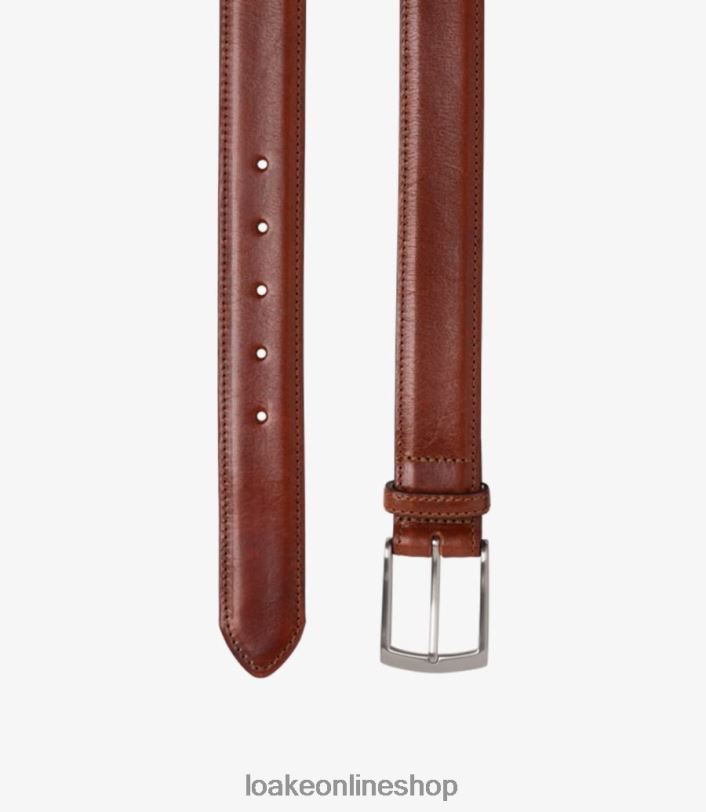 Loake Henry Belt 4V044208 Accessories Conker Brown