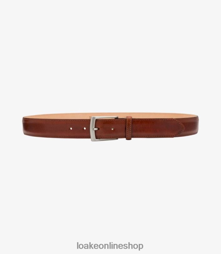Loake Henry Belt 4V044208 Accessories Conker Brown
