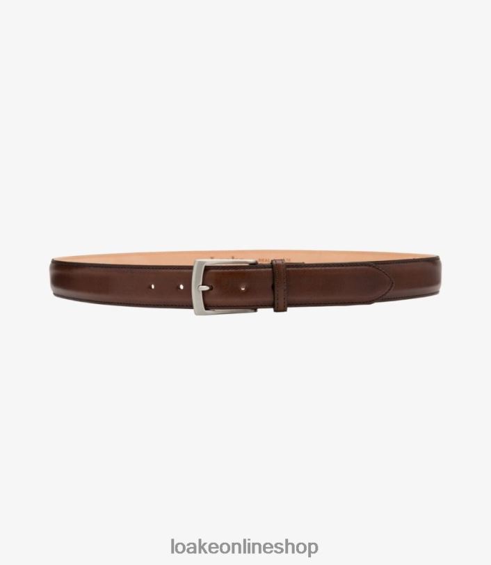 Loake Henry Belt 4V044209 Accessories Dark Brown