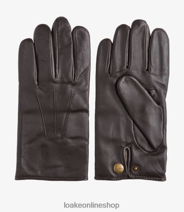 Loake Shackleton Gloves 4V044241 Leather Brown