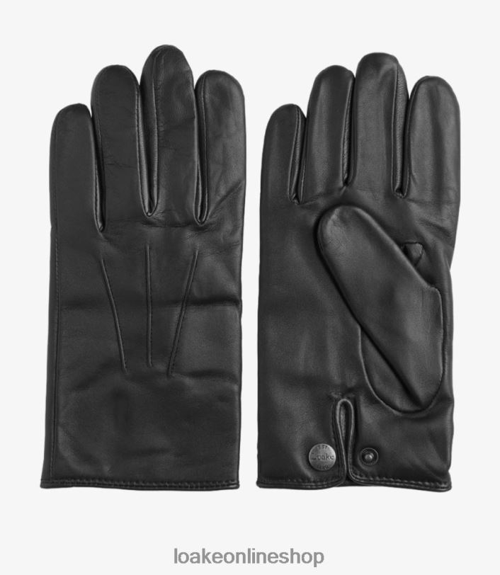 Loake Shackleton Gloves 4V044243 Leather Black