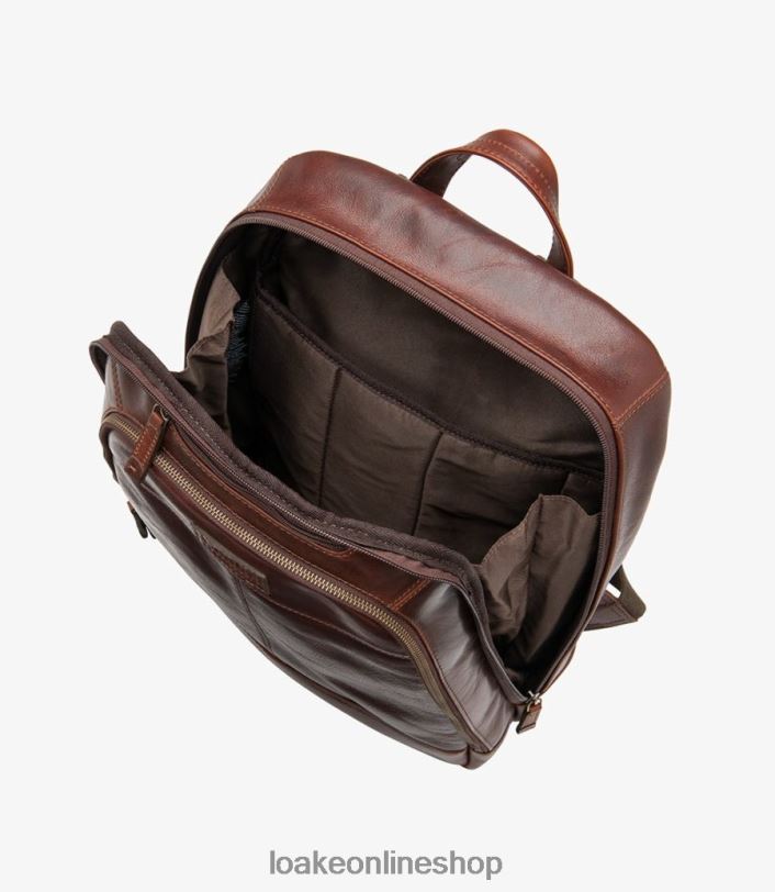 Loake Waterloo Rucksack 4V044225 Leather Brown