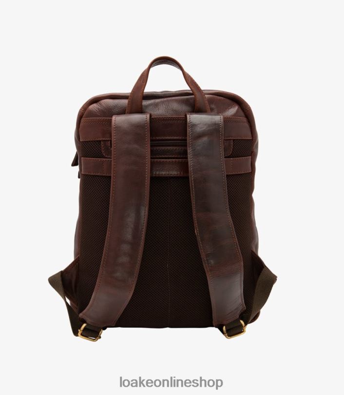 Loake Waterloo Rucksack 4V044225 Leather Brown