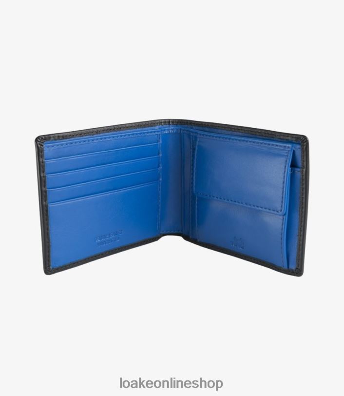 Loake Barclay Wallet 4V044236 Leather Black