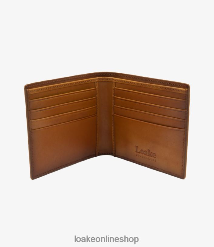 Loake Lombard Wallet 4V044231 Leather Tan
