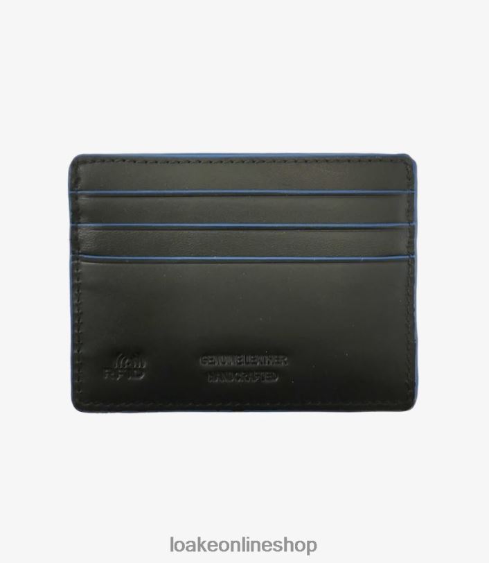 Loake Sterling Card Holder 4V044240 Leather Black