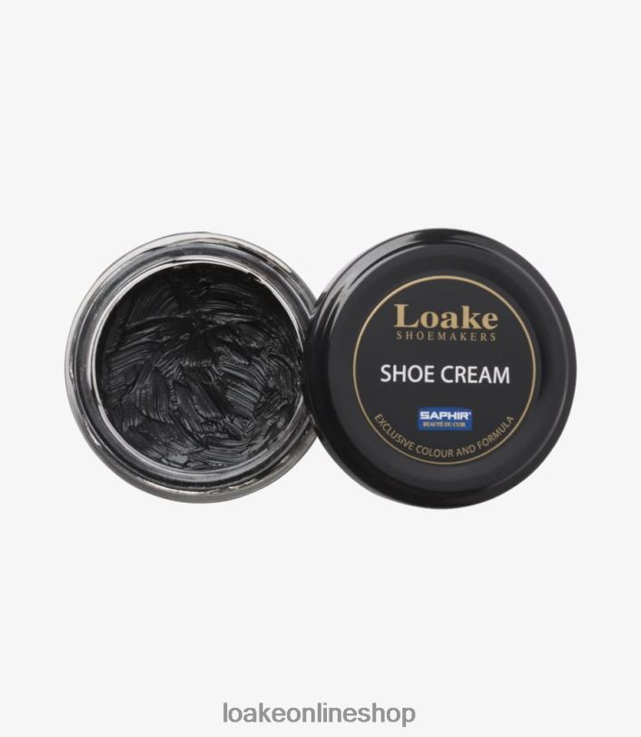 Loake Leather Cream 4V044276 Shoe Care Black