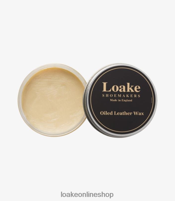 Loake Oiled Leather Wax 4V044278 Shoe Care Natural