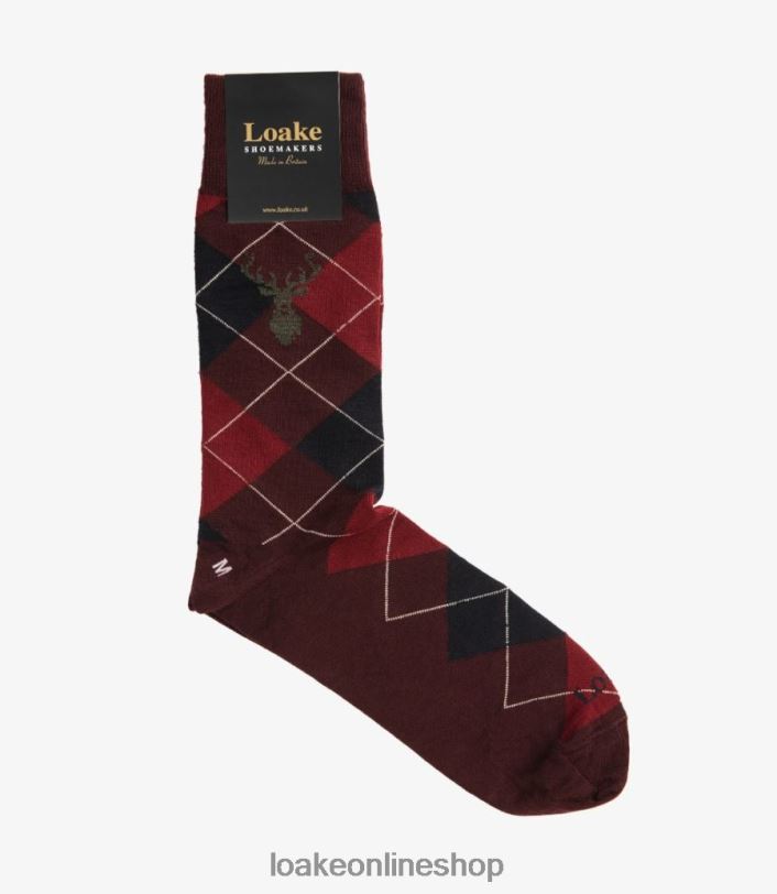 Loake Argyle Socks 4V044253 Accessories Port