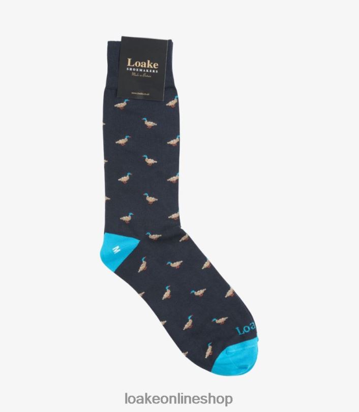 Loake Duck Socks 4V044259 Accessories Navy