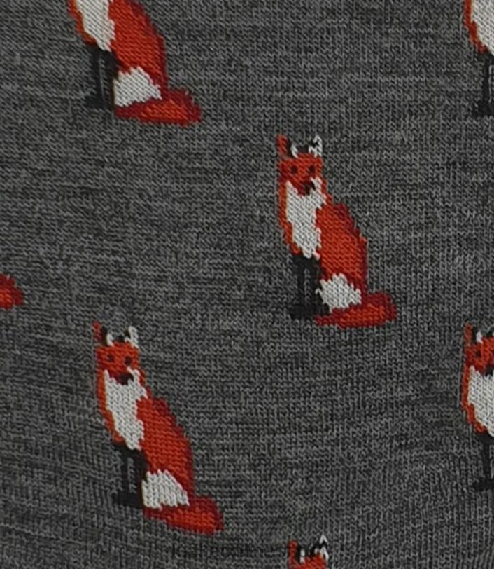 Loake Fox Socks 4V044257 Accessories Grey
