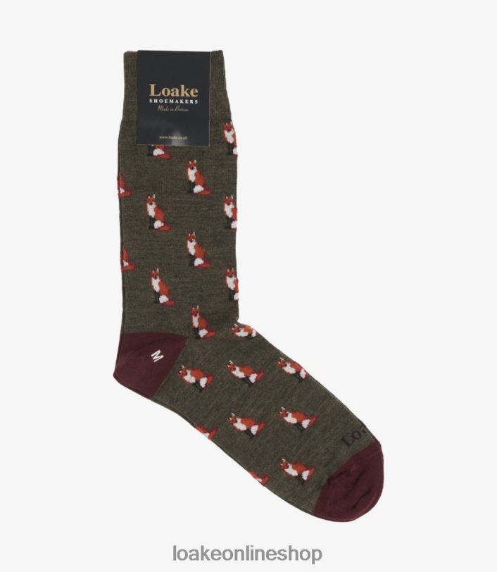 Loake Fox Socks 4V044264 Accessories Brown