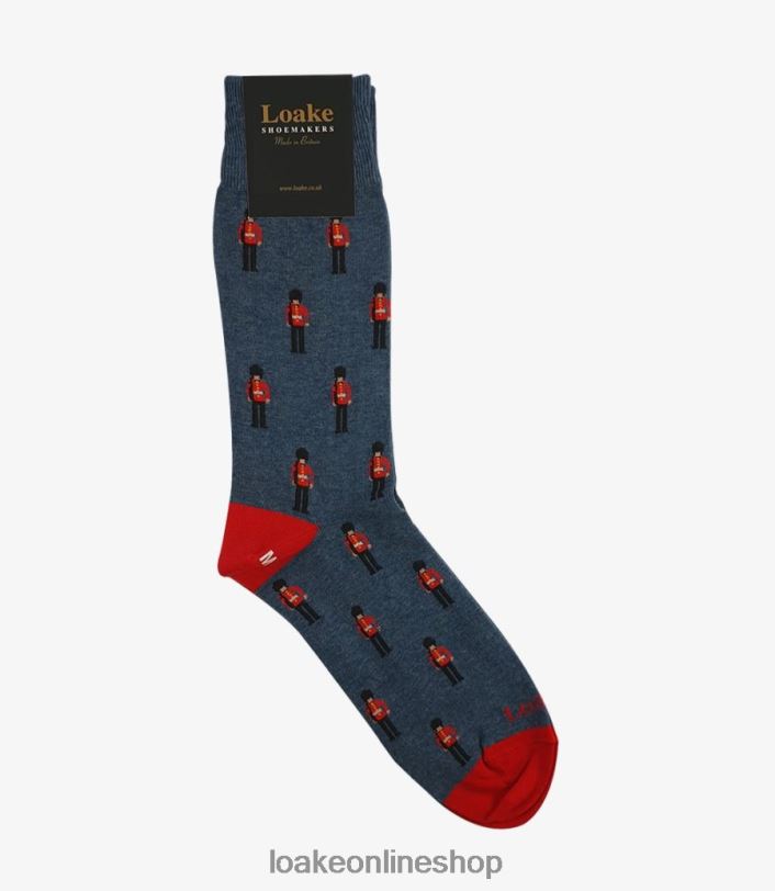 Loake Guard Socks 4V044256 Accessories Blue
