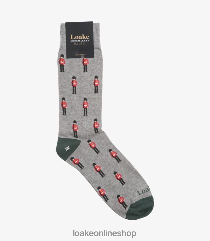 Loake Guard Socks 4V044260 Accessories Grey