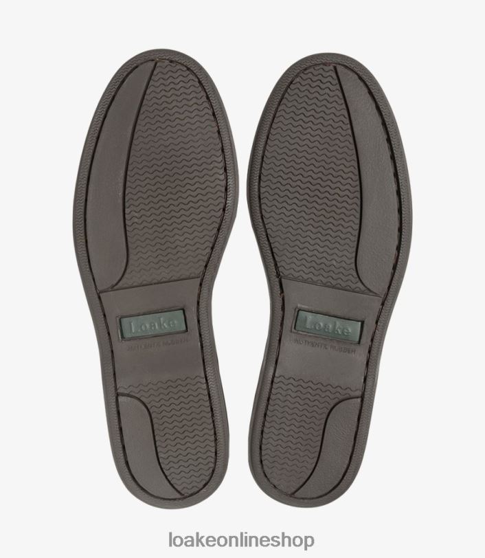 Loake Lymington 4V04476 Boat Shoes Navy Brown Nubuck