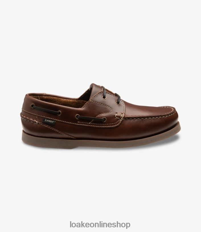 Loake Lymington 4V04477 Boat Shoes Dark Brown