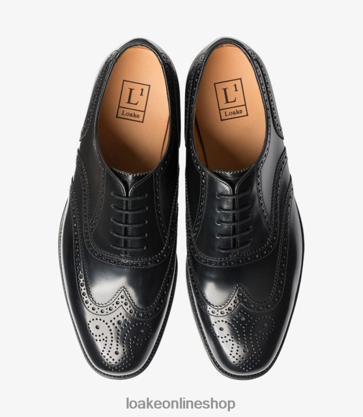 Loake 202 4V04423 Brogues Black