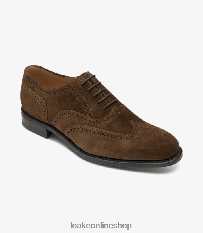 Loake 302 4V04424 Brogues Brown Suede