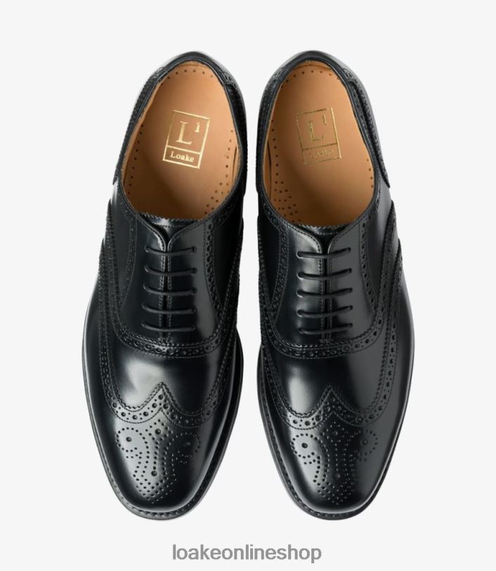 Loake 302 4V04425 Brogues Black