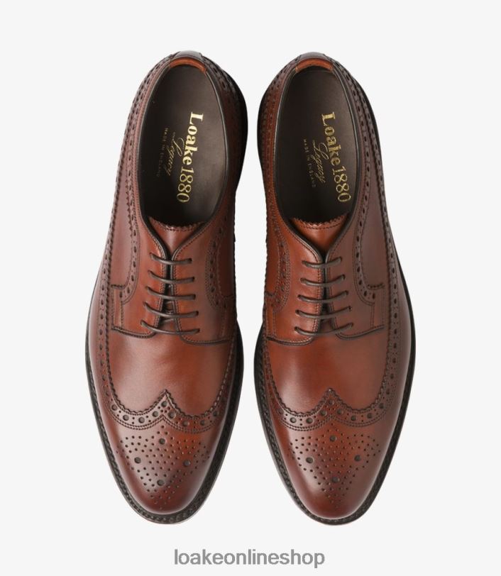 Loake Birkdale 4V0442 Brogues Conker Brown