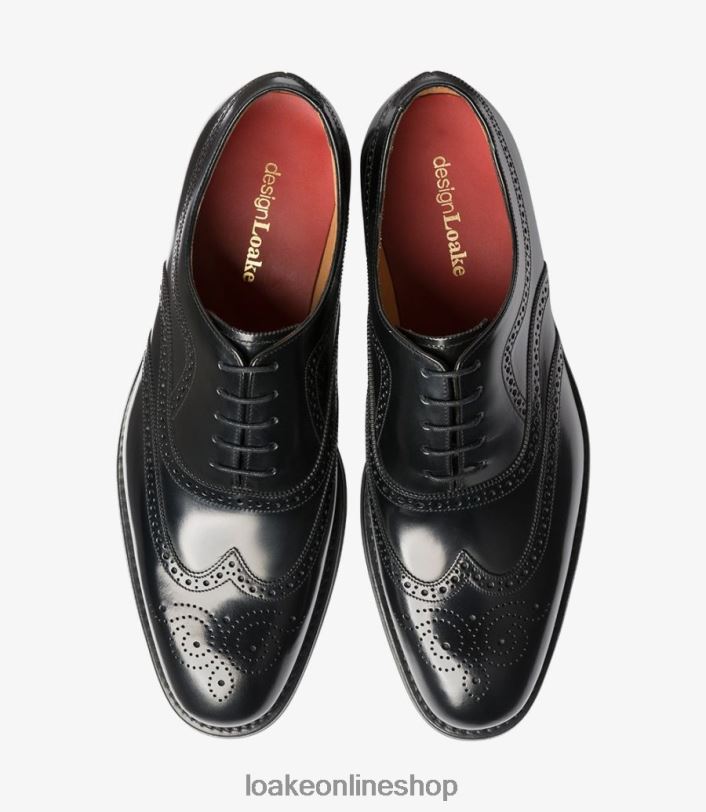 Loake Bloomsbury 4V04426 Brogues Black