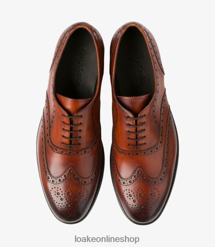 Loake Hepworth 4V04414 Brogues Chestnut Brown