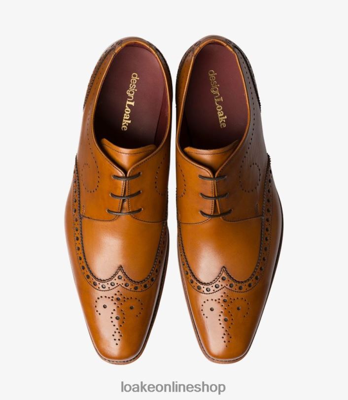 Loake Kruger 4V04415 Brogues Tan