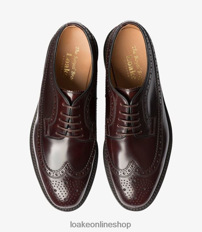 Loake Royal 4V04412 Brogues Burgundy
