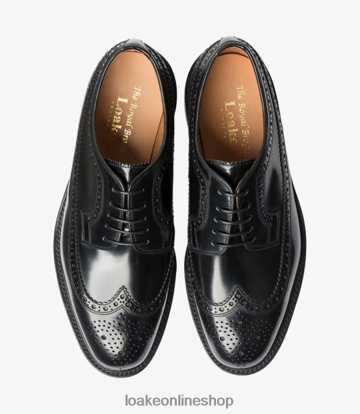 Loake Royal 4V04413 Brogues Black