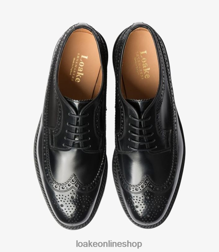 Loake Sovereign 4V04411 Brogues Black