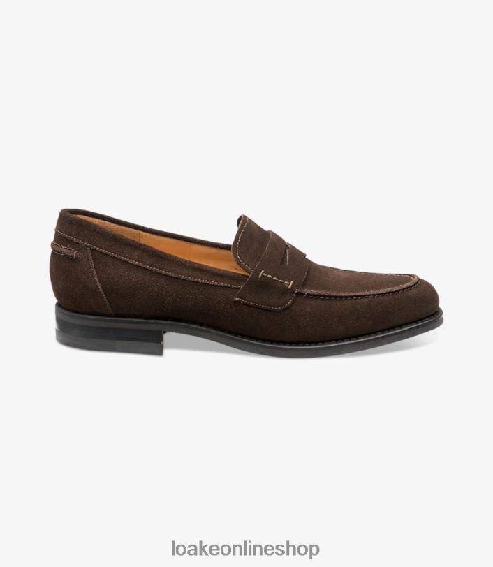 Loake 356 4V04459 Loafers Dark Brown Suede