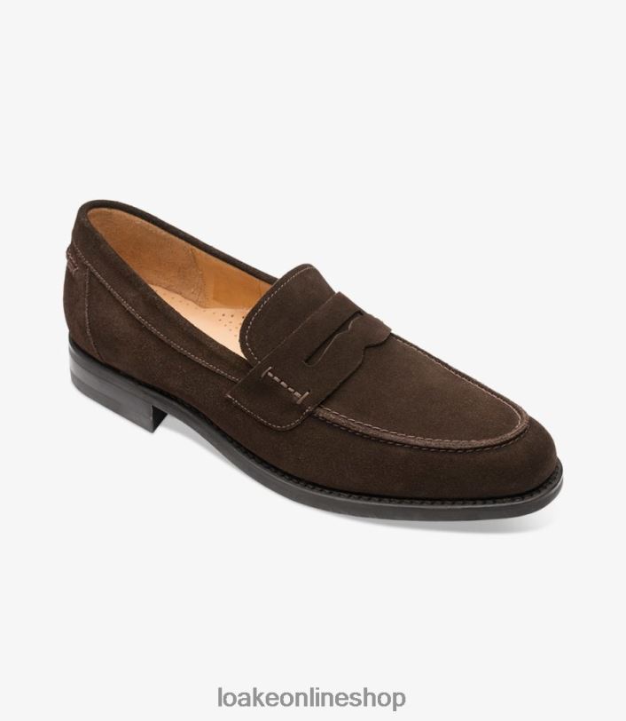 Loake 356 4V04459 Loafers Dark Brown Suede