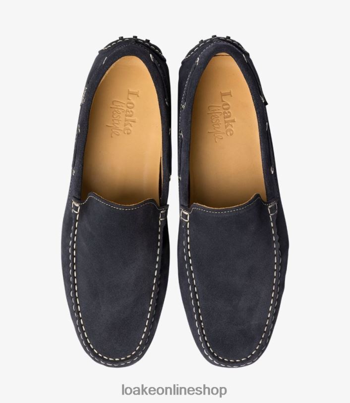 Loake Donington 4V04473 Loafers Navy Suede