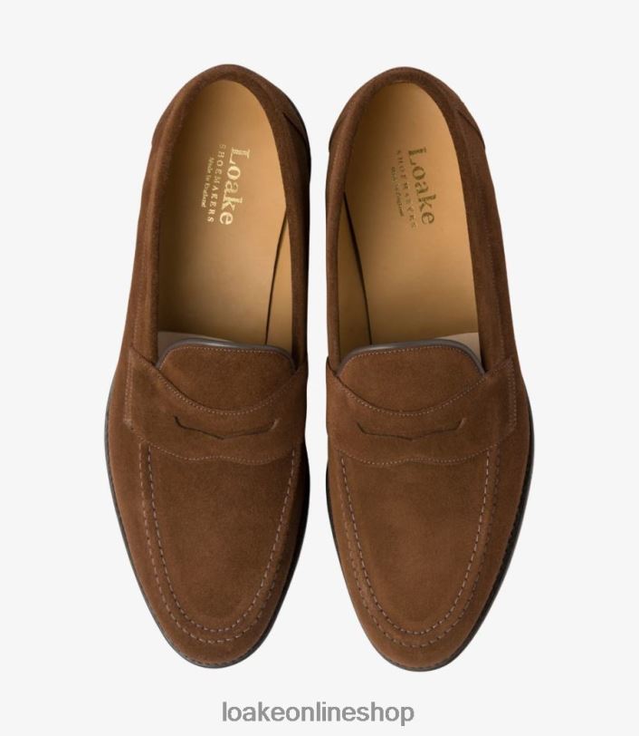Loake Imperial 4V04455 Loafers Brown Suede