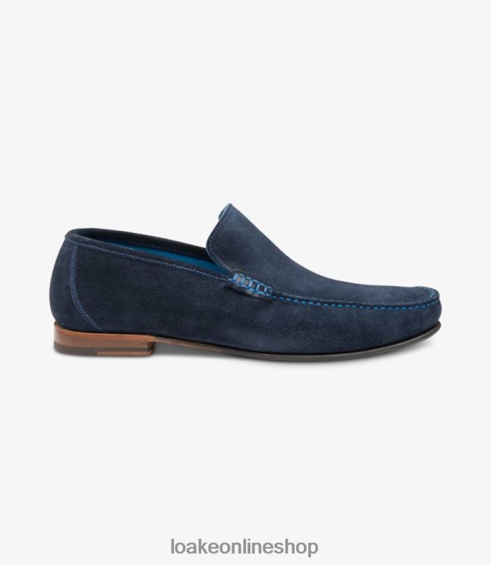 Loake Nicholson 4V04466 Loafers Navy Suede