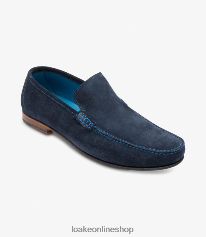 Loake Nicholson 4V04466 Loafers Navy Suede
