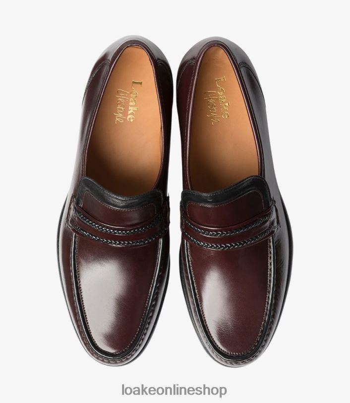 Loake Rome 4V04464 Loafers Burgundy