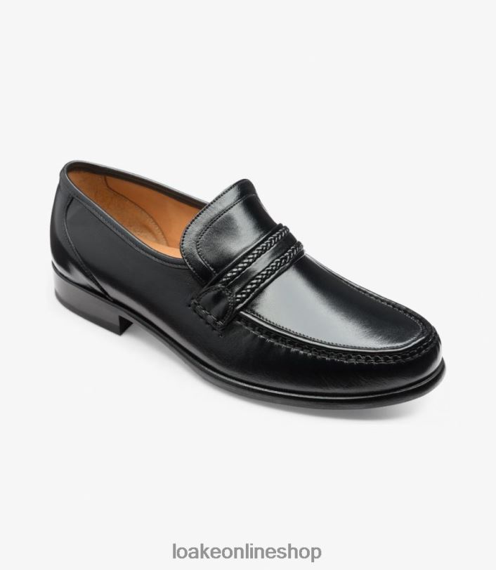 Loake Rome 4V04465 Loafers Black