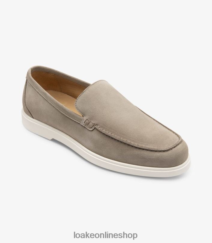 Loake Tuscany 4V04469 Loafers Stone Suede