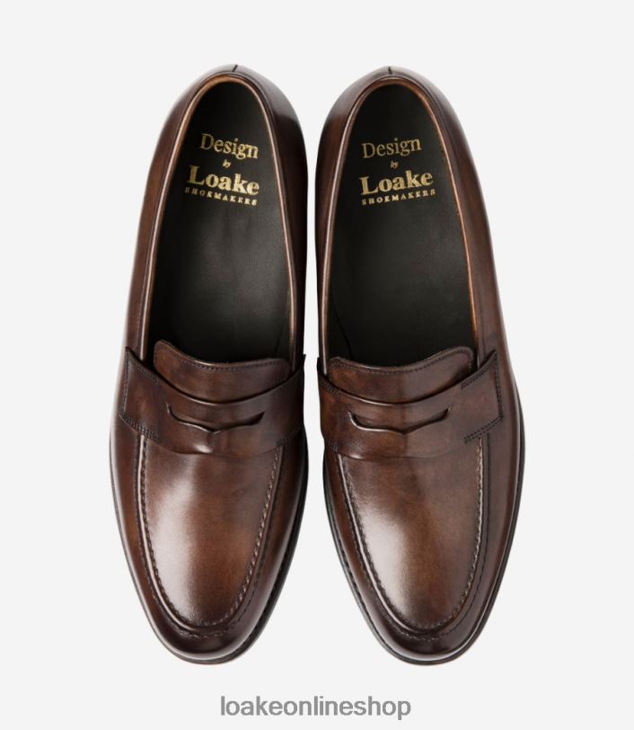 Loake Wiggins 4V04458 Loafers Dark Brown