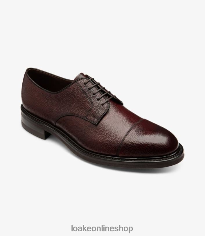 Loake Ampleforth 4V044145 Plain Ties Rosewood Grain