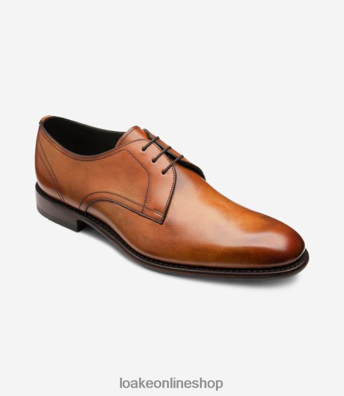 Loake Atherton 4V044155 Plain Ties Tan