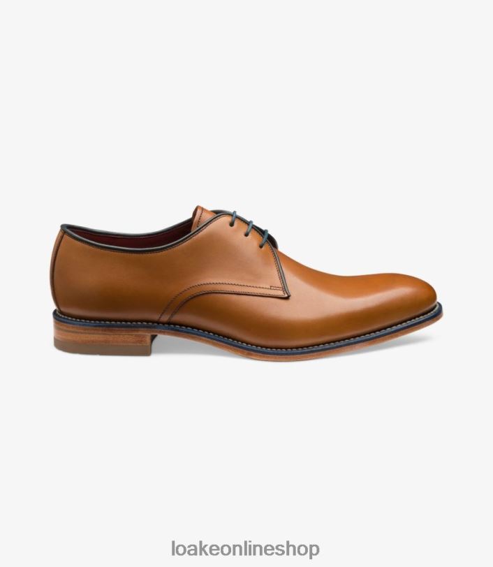 Loake Drake 4V044158 Plain Ties Tan