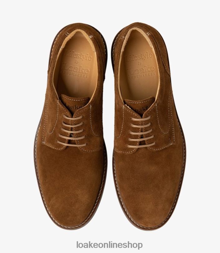 Loake Franklin 4V044165 Plain Ties Tan Suede