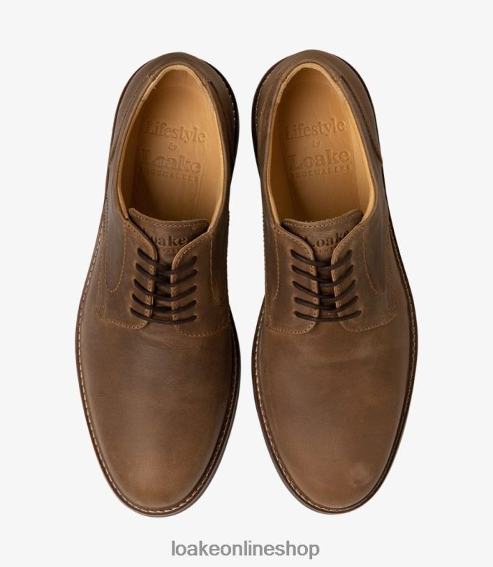 Loake Franklin 4V044166 Plain Ties Brown Nubuck