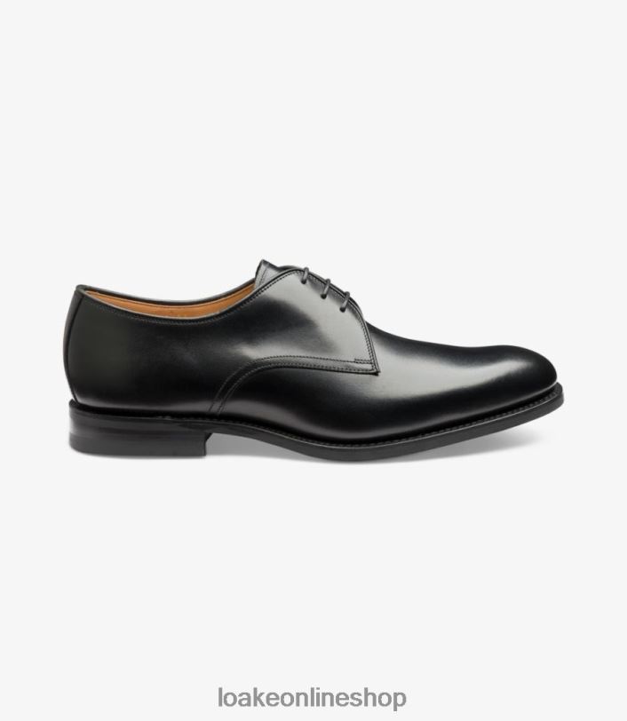 Loake Gable 4V044150 Plain Ties Black