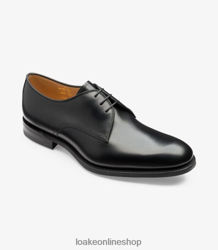Loake Gable 4V044150 Plain Ties Black